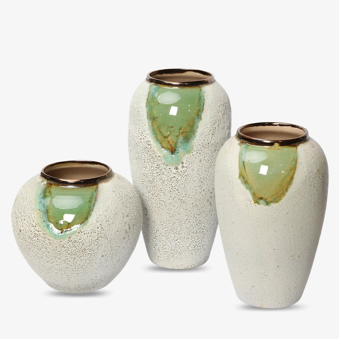 Nordic Zen Retro Vase Set 3-Piece
