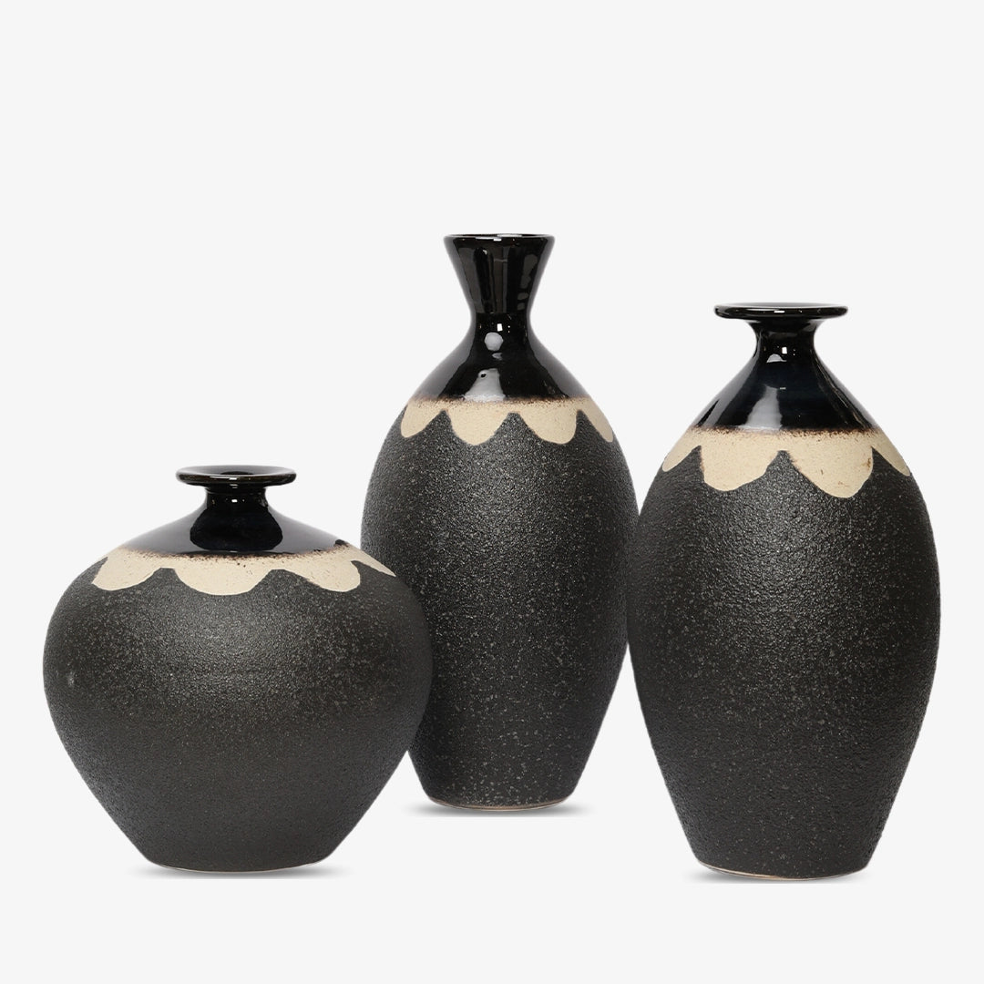 ADAEWO Ceramic Vase Set 3- Piece