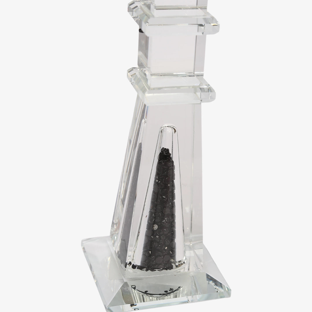 Crystal Candle Stand 3- Piece Set