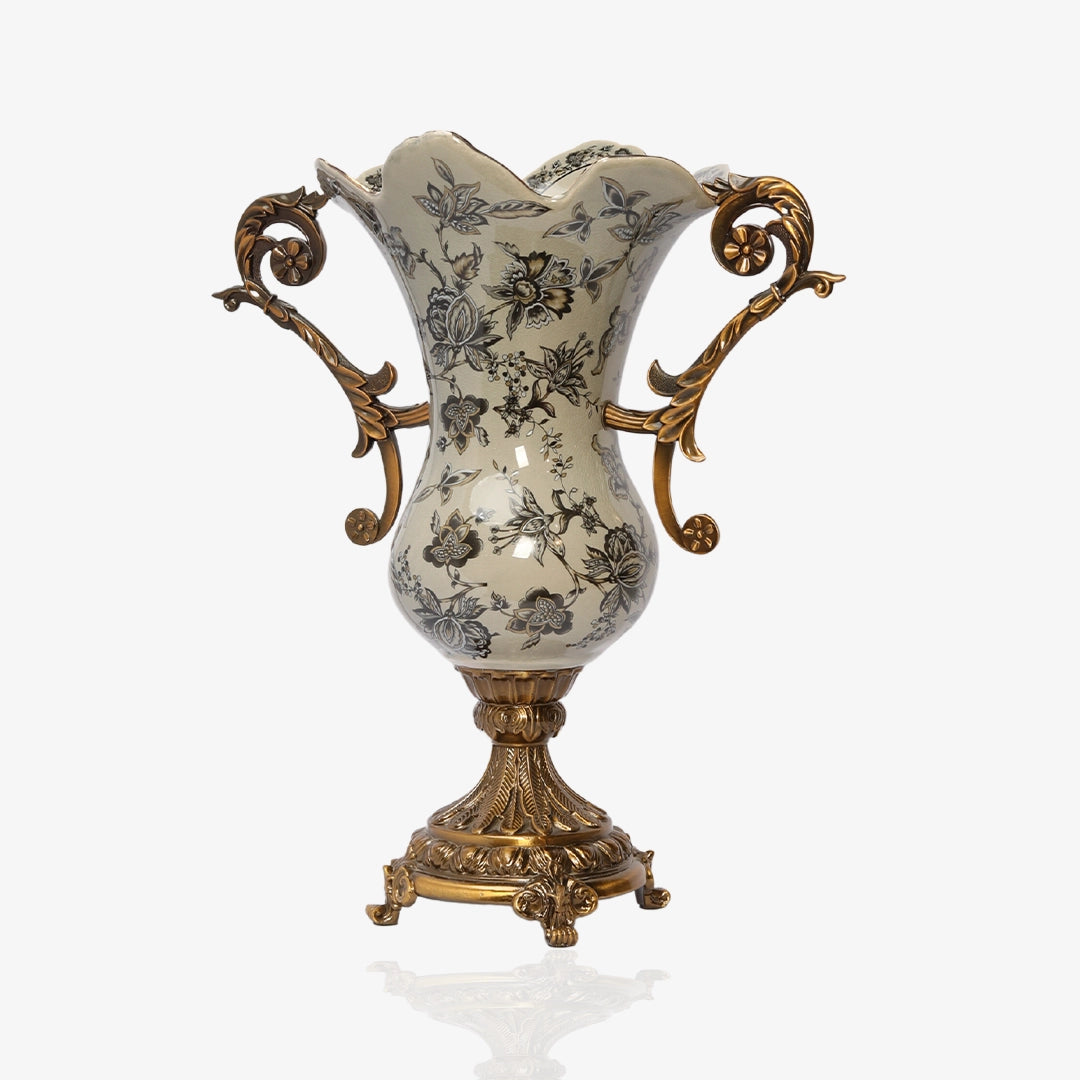 Binaural Ceramic Vase