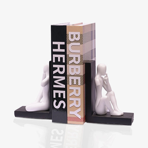 Creative Thinker Bookends Resin Statue