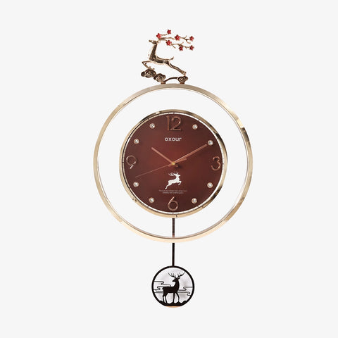 Creative Acrylic Deer Wall Clock