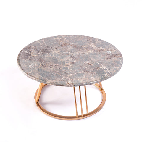 Coffee Table Modern Furniture Decor Small Apartment Coffee Table Iron Art Frame Marble Desktop Round Tea Table Side Table Creative Modern Furniture