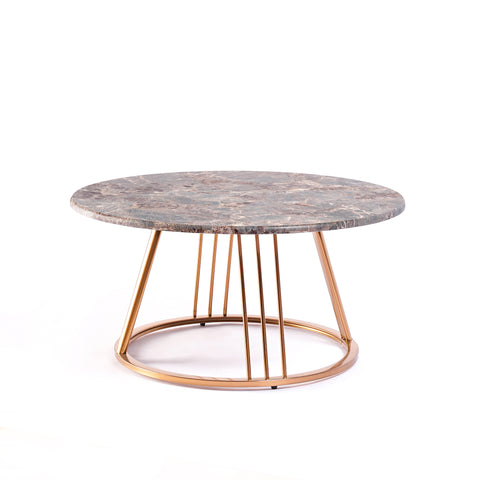 Coffee Table Modern Furniture Decor Small Apartment Coffee Table Iron Art Frame Marble Desktop Round Tea Table Side Table Creative Modern Furniture