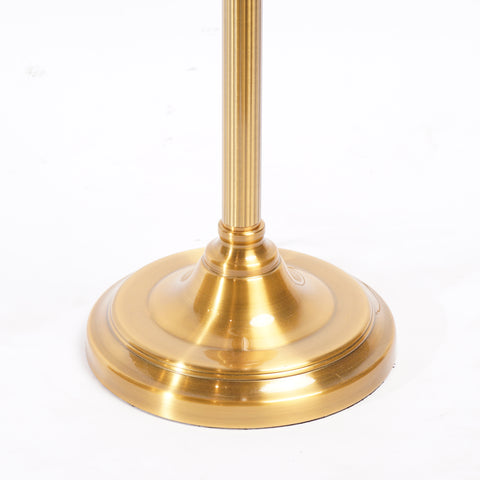 20th Century Swedish Vintage Brass Reading Floor Lamp by Falkenbergs Belysning